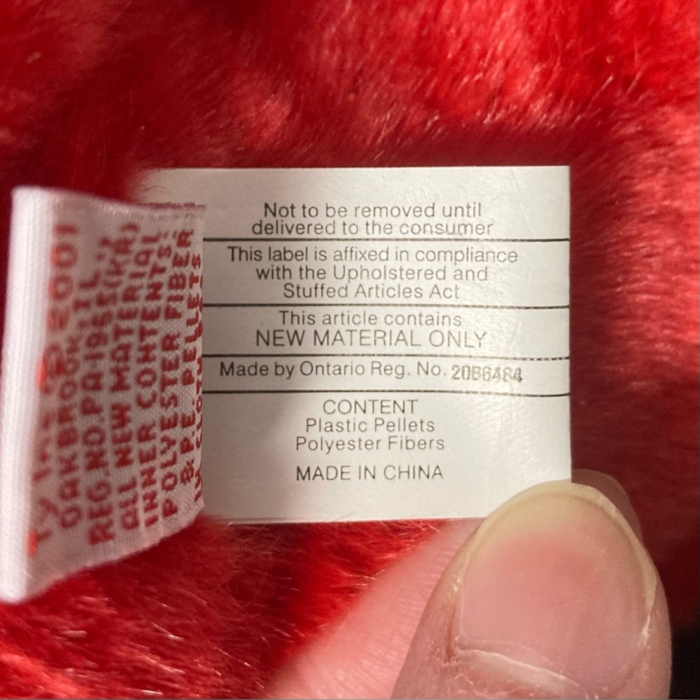 ⭐️ RARE Vintage 2001 Pierre The Canadian Bear Ty Beanie Buddy Canada Exclusive - Picture 12 of 16